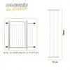 Extensor 15cm Para Portão Pet 70x80 Grade Proteção Criança Cão Itagold