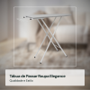 Tabua de Passar Roupa Elegance Mesa Passadeira Dobravel C/ 3 Regulagem