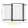 Portão Pet Grade Segurança Cercado Cão Bebê 70x80 Com 1 Extensor de 05cm + 1 Extensor de 30cm Itagold