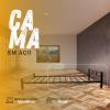 Cama em aço de solteiro - Itagold