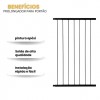 Extensor 40cm Para Portão Pet 70x80 Grade Proteção Criança Cão Itagold