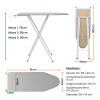 Tabua de Passar Roupa Elegance Mesa Passadeira Dobravel C/ 3 Regulagem