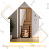 Portão Pet Grade Segurança Cercado Cão Bebê 70x80 Com 1 Extensor de 15cm + 1 Extensor de 30cm Itagold
