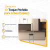 Banqueta Atlanta Estrutura Cromada Alta Montada 70cm - Itagold