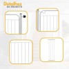 Portão Pet Grade Segurança Cercado Cão Bebê 70x80 Com 2 Extensor de 40cm + 1 Extensor de 20cm Itagold