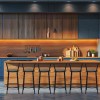 Banqueta Flórida Estrutura Preta 60cm Toda Desmontada kit 6 - Itagold
