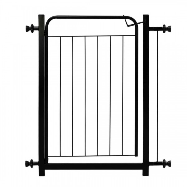 Portão Pet Grade Segurança Cercado Cão Bebê 70x80 Com 1 Extensor de 05cm Itagold