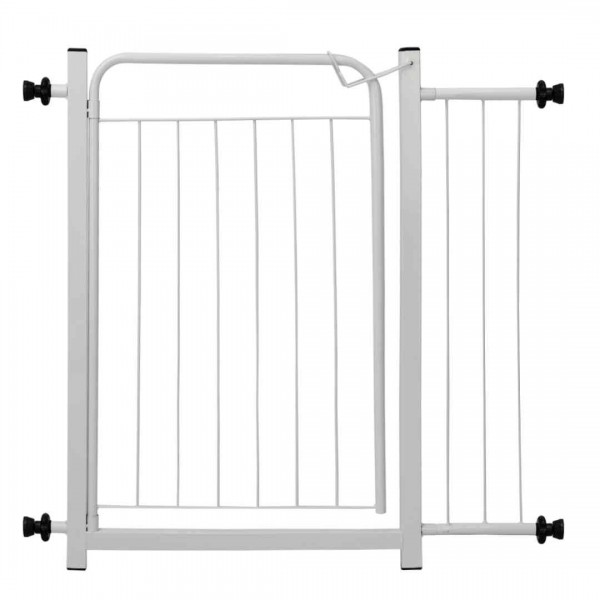 Portão Pet Grade Segurança Cercado Cão Bebê 70x80 Com 1 Extensor de 15cm Itagold