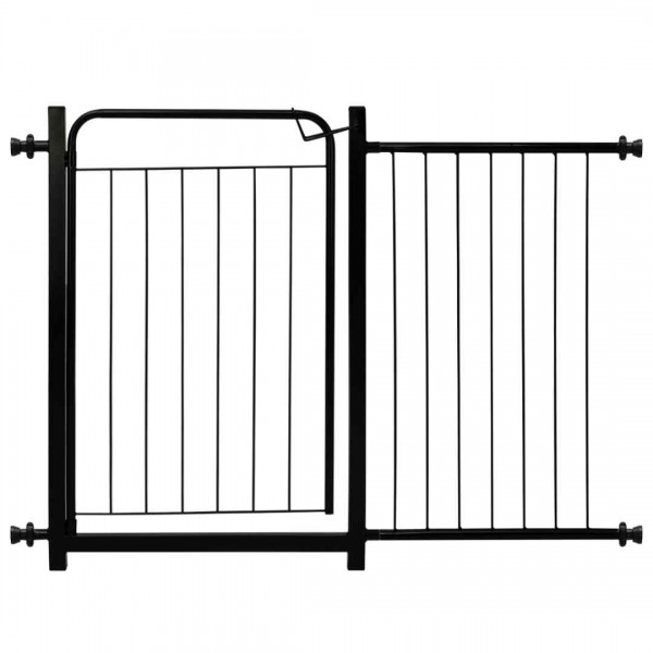 Portão Pet Grade Segurança Cercado Cão Bebê 70x80 Com 1 Extensor de 40cm Itagold